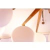 Angelo Lelli. Lustre en laiton et opaline. Contemporain. LS54392108A 12