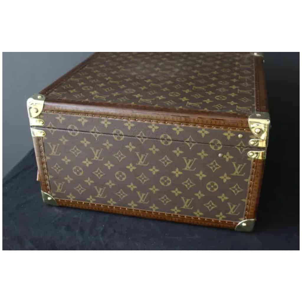 Malle à chapeau Louis Vuitton carrée, boite a chapeaux Vuitton carrée 40 11