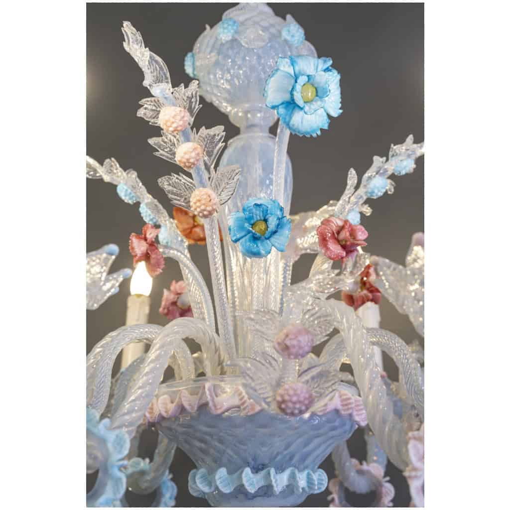Lustre Murano Du Milieu Du 20ème Siècle 5