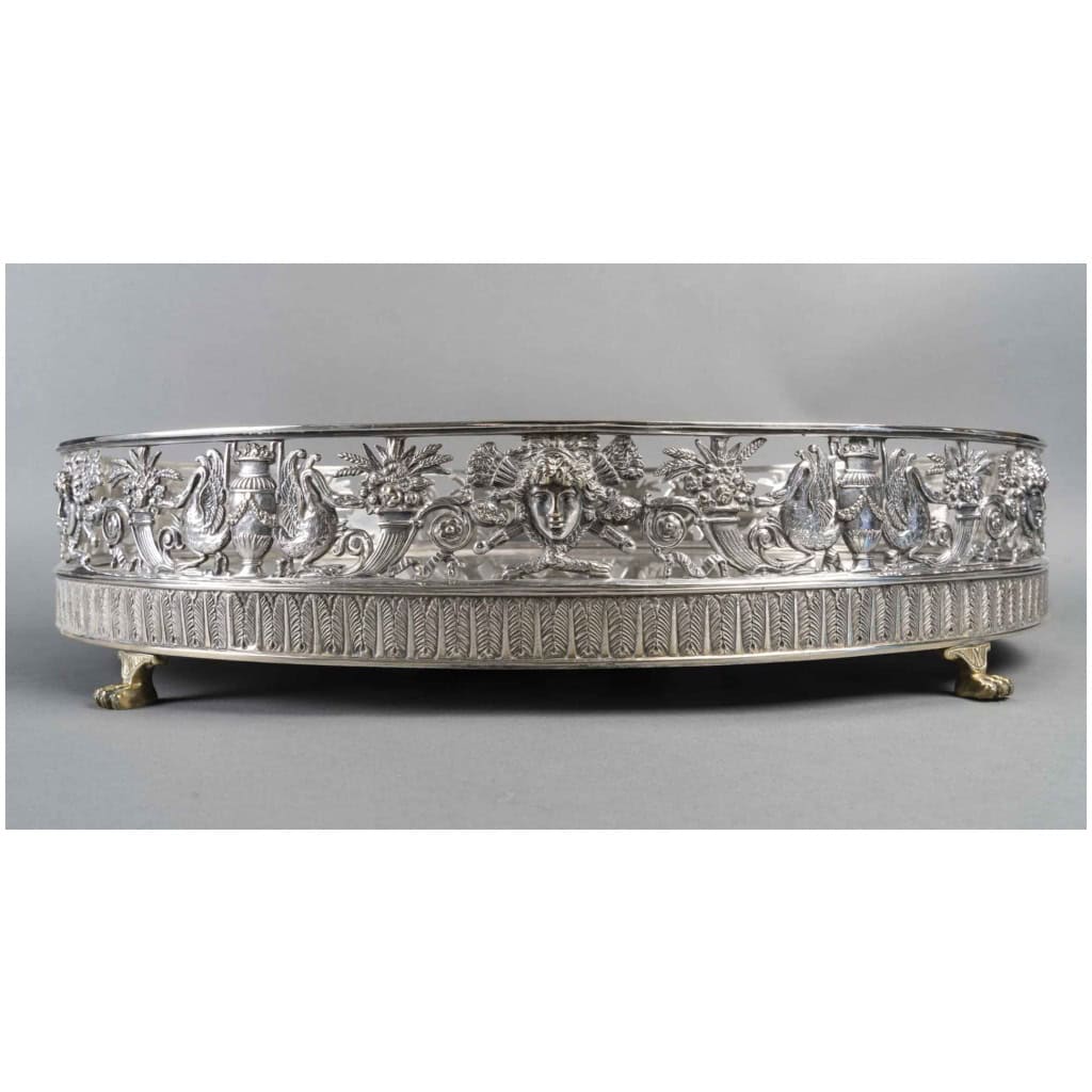 Centre De Table De Style Empire. 19ème Siècle. 7