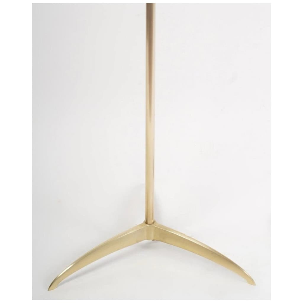 1950 Lampadaire en bronze et laiton par Stilnovo 7