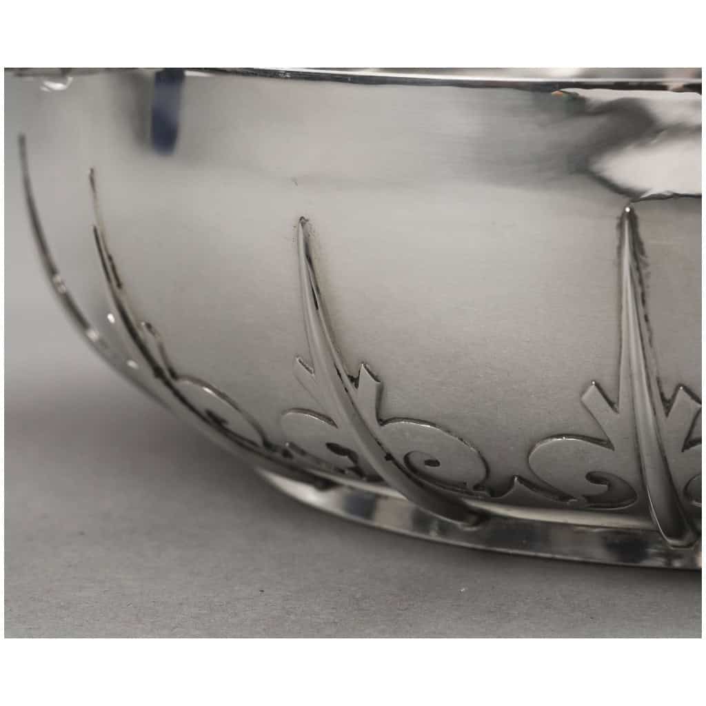 CARDEILHAC – GARNITURE DE TABLE « RENAISSANCE » MASCARON ARGENT FIN XIXÈ 33