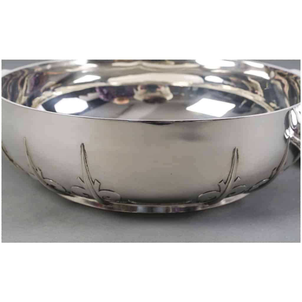 CARDEILHAC – GARNITURE DE TABLE « RENAISSANCE » MASCARON ARGENT FIN XIXÈ 34