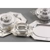 CARDEILHAC – GARNITURE DE TABLE « RENAISSANCE » MASCARON ARGENT FIN XIXÈ 55