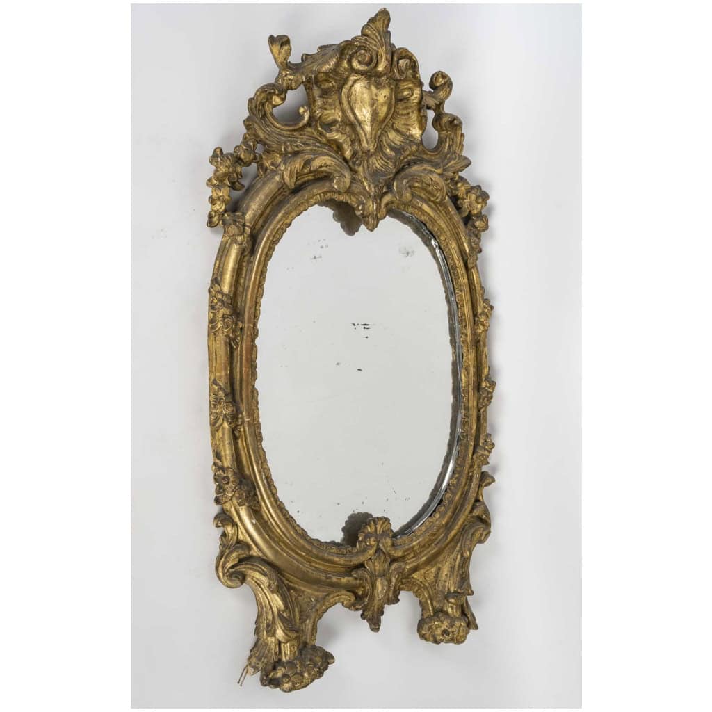 Cadre-miroir d’époque Louis XV 3