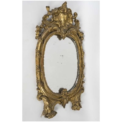 Cadre-miroir d’époque Louis XV 3