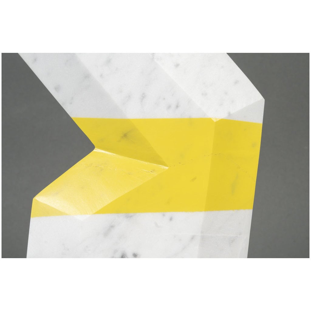 Importante sculpture en marbre par Savy 5