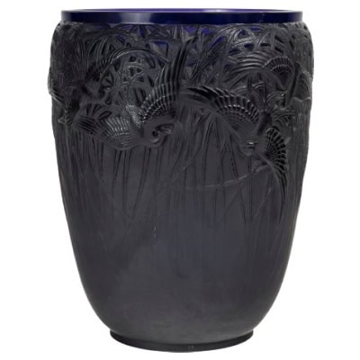 René Lalique ,Vase « Aigrettes »,1926.