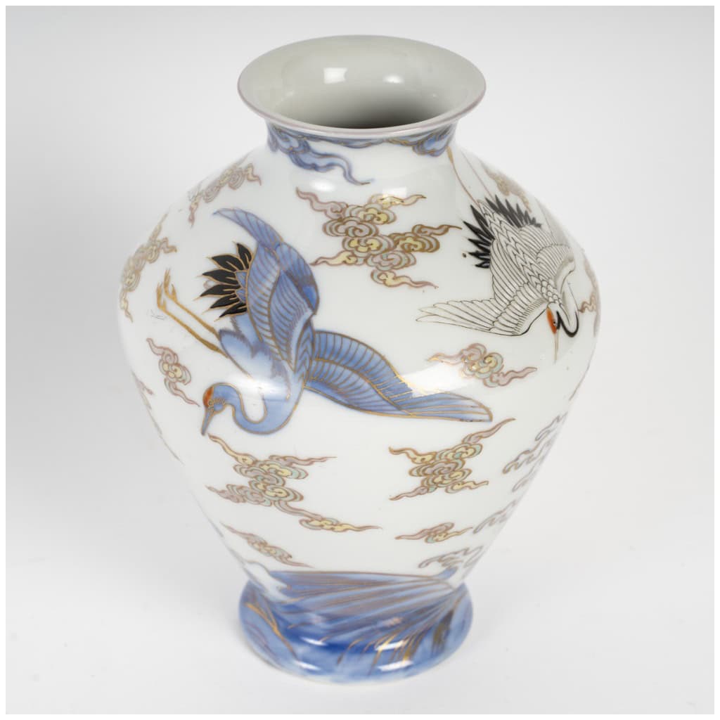 Vase japonais des fours de Fukugawa 4