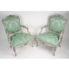 Pair Of Armchairs To Queen Louis XV. XVIIIth century. 10