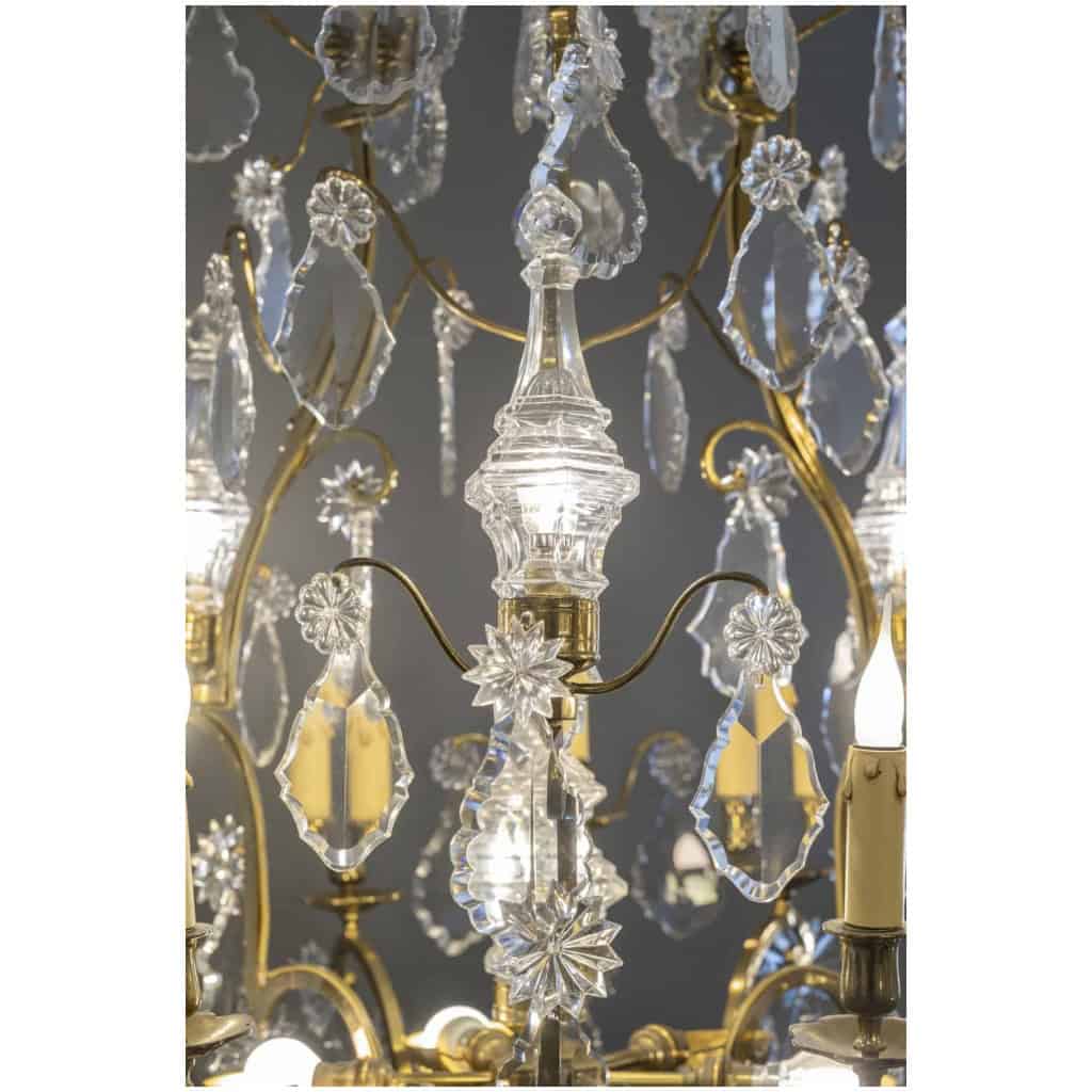 Cage Chandelier, With 25 Light Points From The 1st Half Of The 20th Century 7