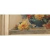 GRAND TABLEAU H/T bouquet de dahlias, par Gilbert Darpy. Signé 14