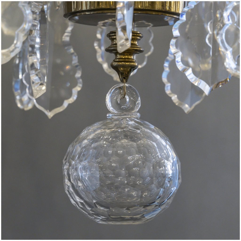 Cage Chandelier, With 25 Light Points From The 1st Half Of The 20th Century 13