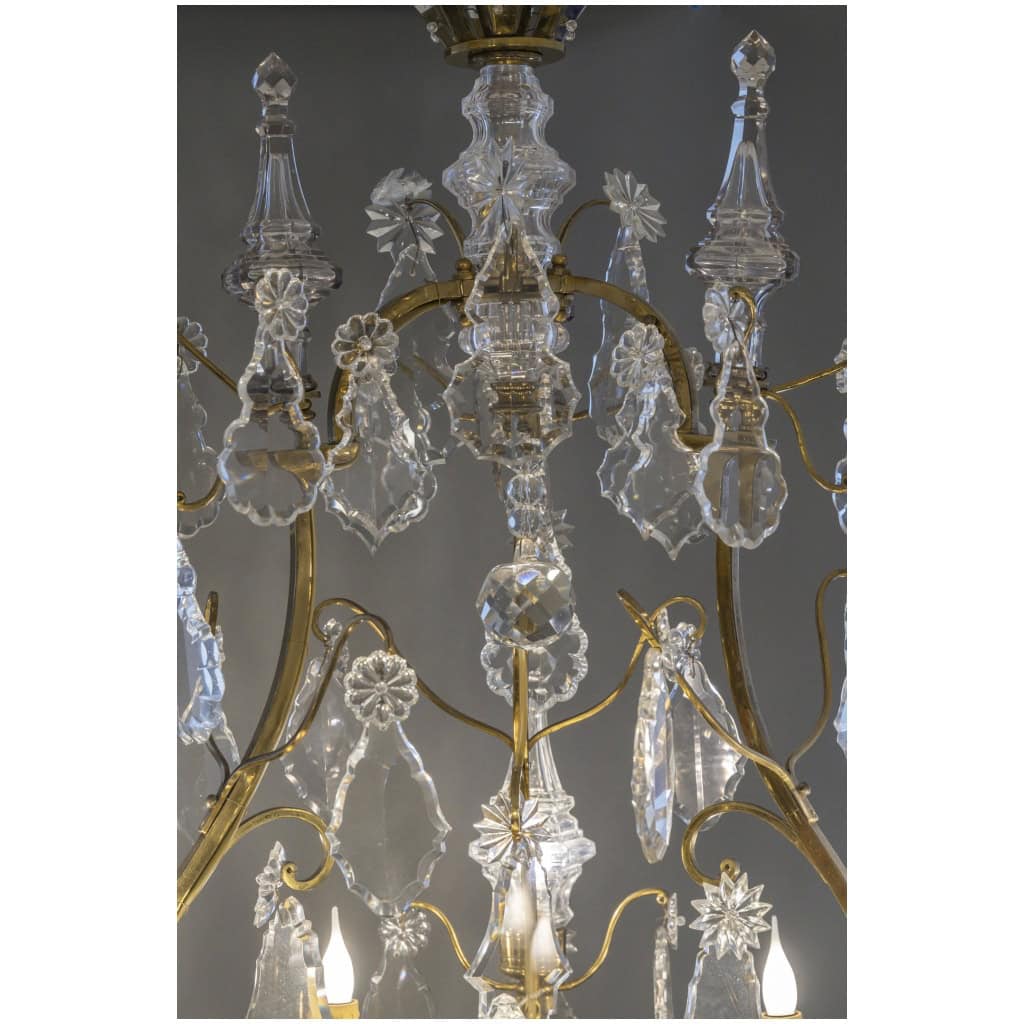 Cage Chandelier, With 25 Light Points From The 1st Half Of The 20th Century 6