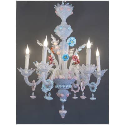 Lustre Murano Du Milieu Du 20ème Siècle 3