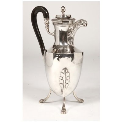 GOLDSMITH JBPOTOT – STERLING SILVER JUG FROM THE EMPIRE PERIOD