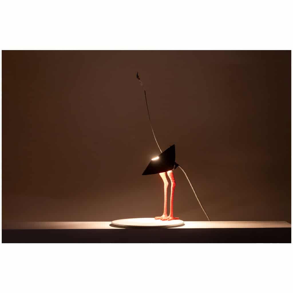 Ingo Maurer. Lampe modèle « Bibibibi ». Années 1980. 4