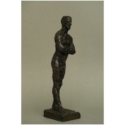 Sculpture – “Squeeze” (2022), Mehdi Khalvati – Bronze 3