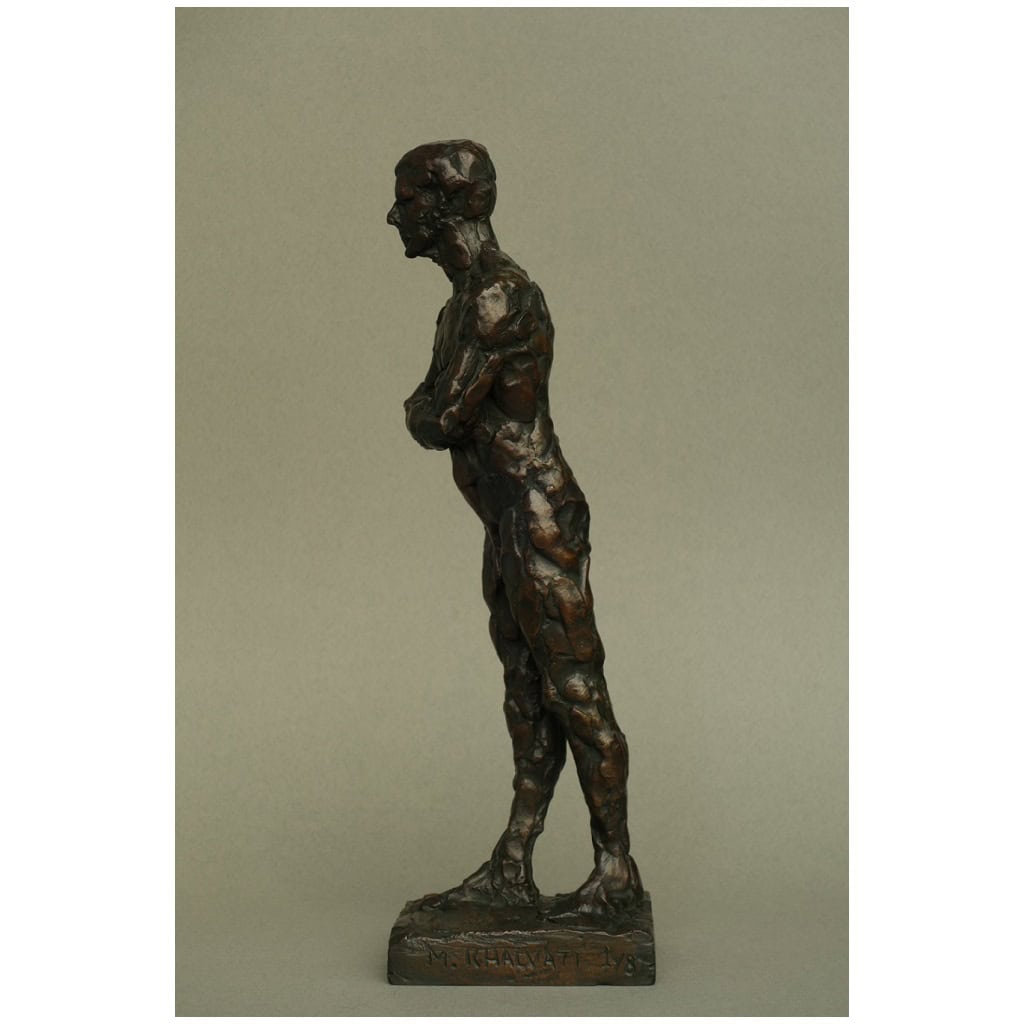 Sculpture – « Squeeze » (2022), Mehdi Khalvati – Bronze 5