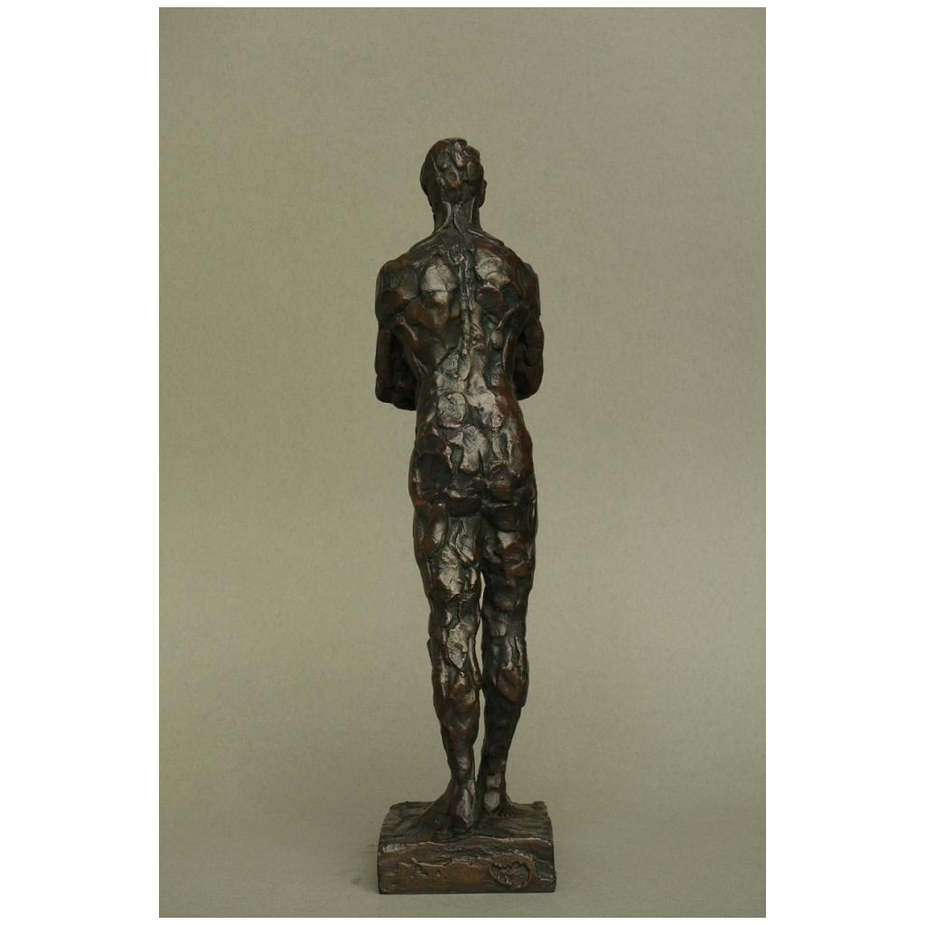 Sculpture – « Squeeze » (2022), Mehdi Khalvati – Bronze 6