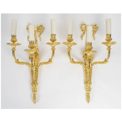 Pair of Louis style sconces XVI. 3