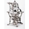 ORFÈVRE MARTIN MARIE VVE – SAMOVAR ROCAILLE EN ARGENT MASSIF XIXE 14