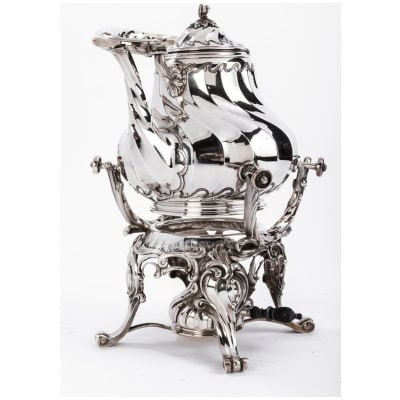 GOLDSMITH MARTIN MARIE VVE – STERLING SILVER ROCAILLE SAMOVAR XIXE