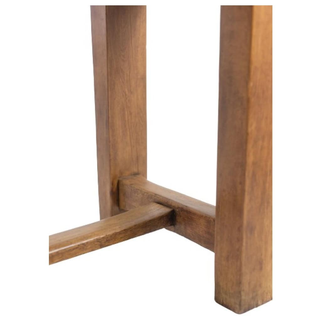 Table, ou bureau, de style Brutaliste en hêtre. Circa 1900. LS5710709I 7