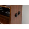 “Double-sided” rosewood bookcase on casters. Circa 1960. LS58761008H 15