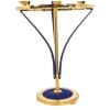 Chandelier en laiton doré et velours. Travail Contemporain. LS59441456B 16