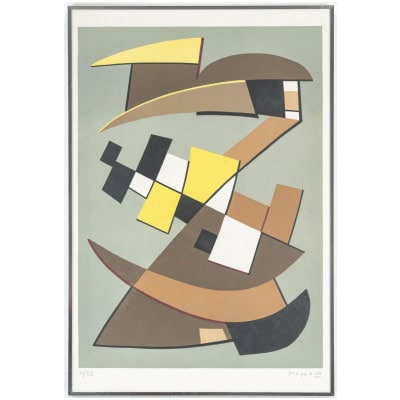 Lithographie par Alberto MAGNELLI