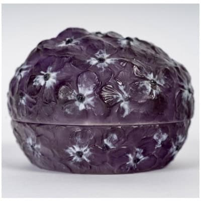 1921 Gabriel Argy Rousseau – Boîte Hortensias Pâte De Verre