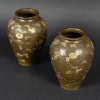 Paire de vase japonais en bronze 19