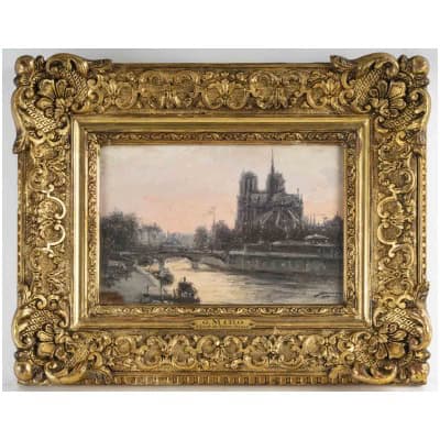 Gaspar MIRO 1859-1930. Notre Dame De Paris