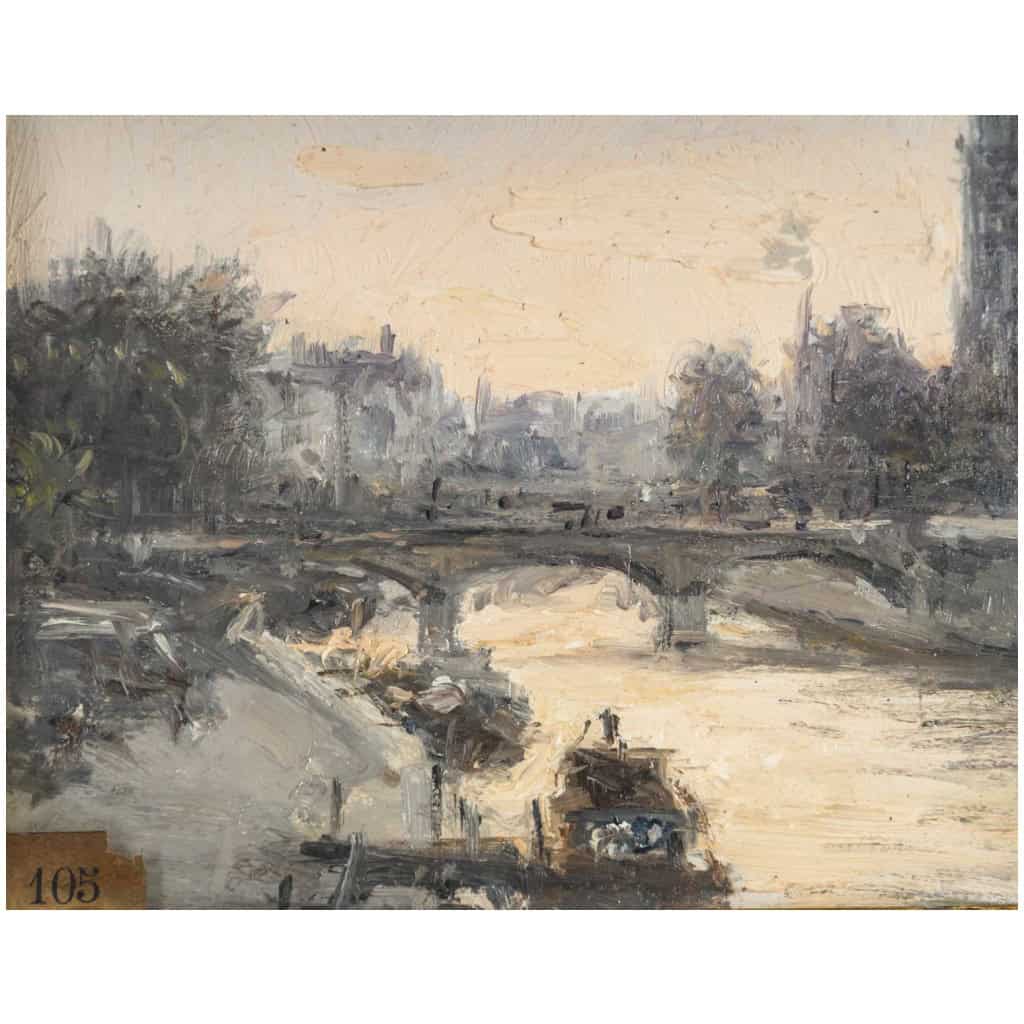 Gaspar MIRO 1859-1930. Notre Dame De Paris 6