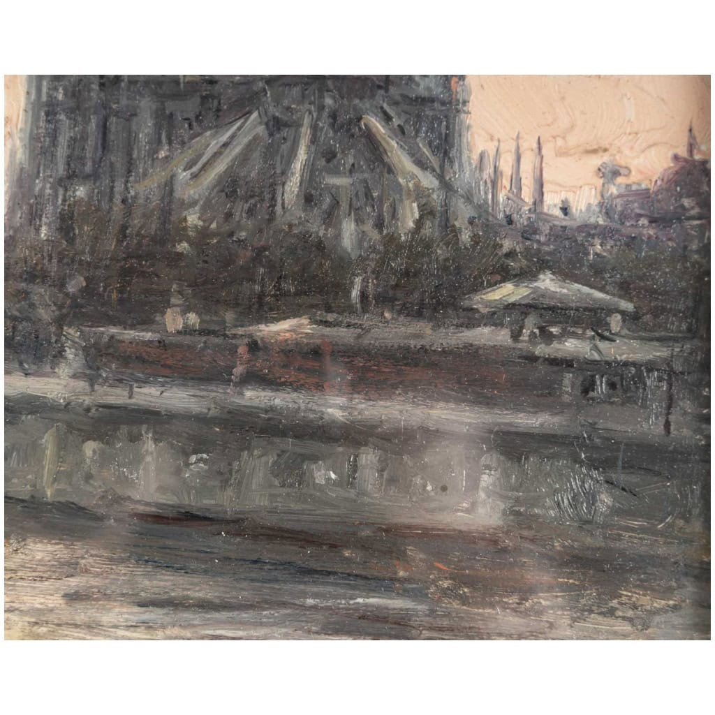 Gaspar MIRO 1859-1930. Notre Dame De Paris 9
