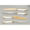 ORFEVRE FROMENT MEURICE – COFFRET DE 48 COUTEAUX NACRE ET VERMEIL XIXe 28