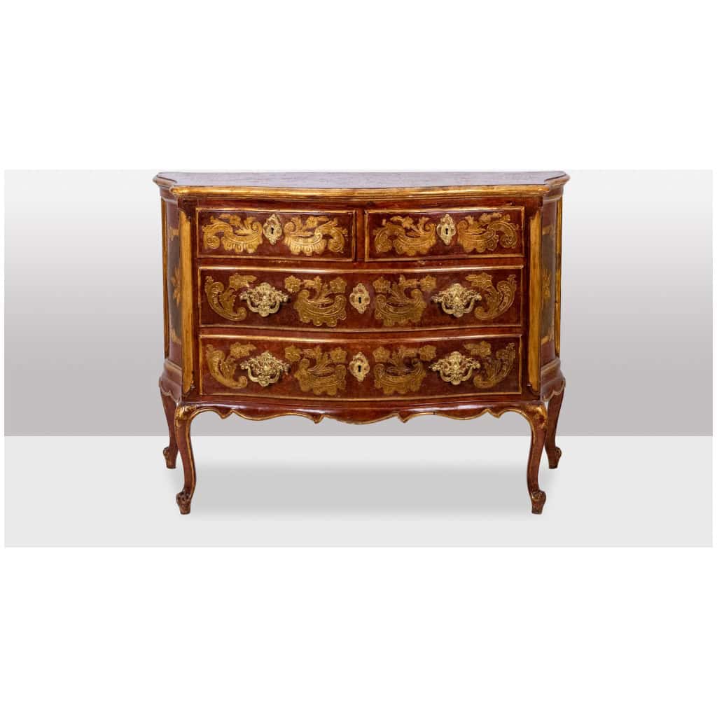 Venetian Louis XV style chest of drawers. 1950s. LS5492709H 3