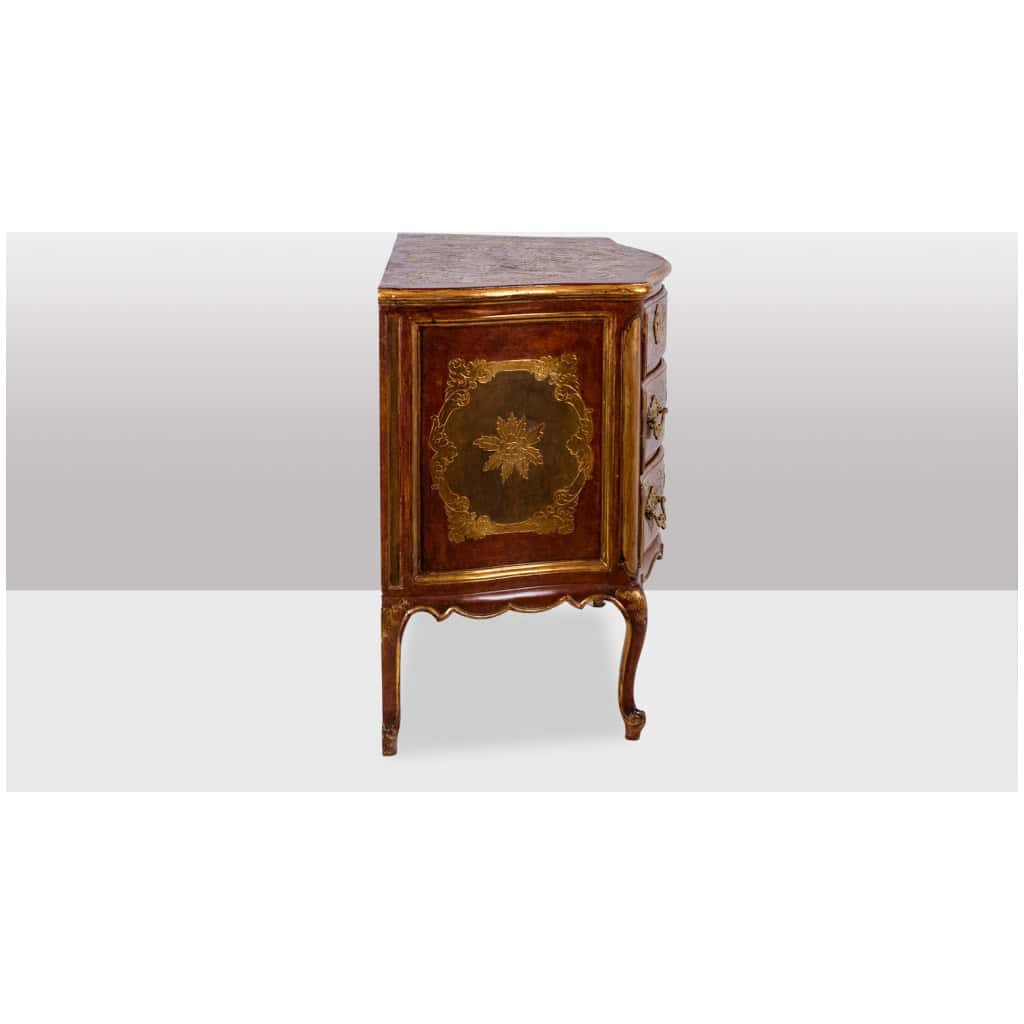 Venetian Louis XV style chest of drawers. 1950s. LS5492709H 12