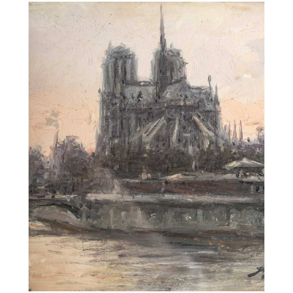Gaspar MIRO 1859-1930. Notre Dame De Paris 10