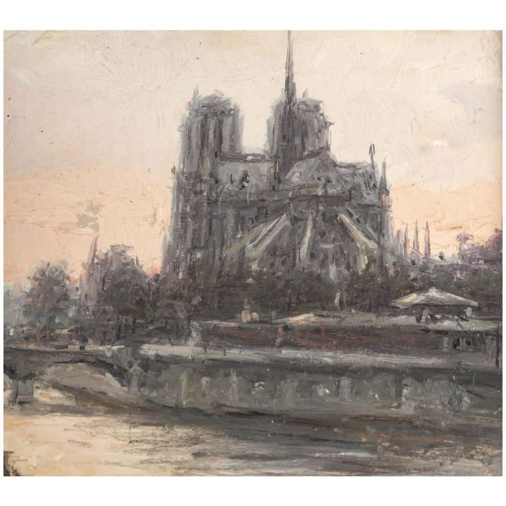 Gaspar MIRO 1859-1930. Notre Dame De Paris 11