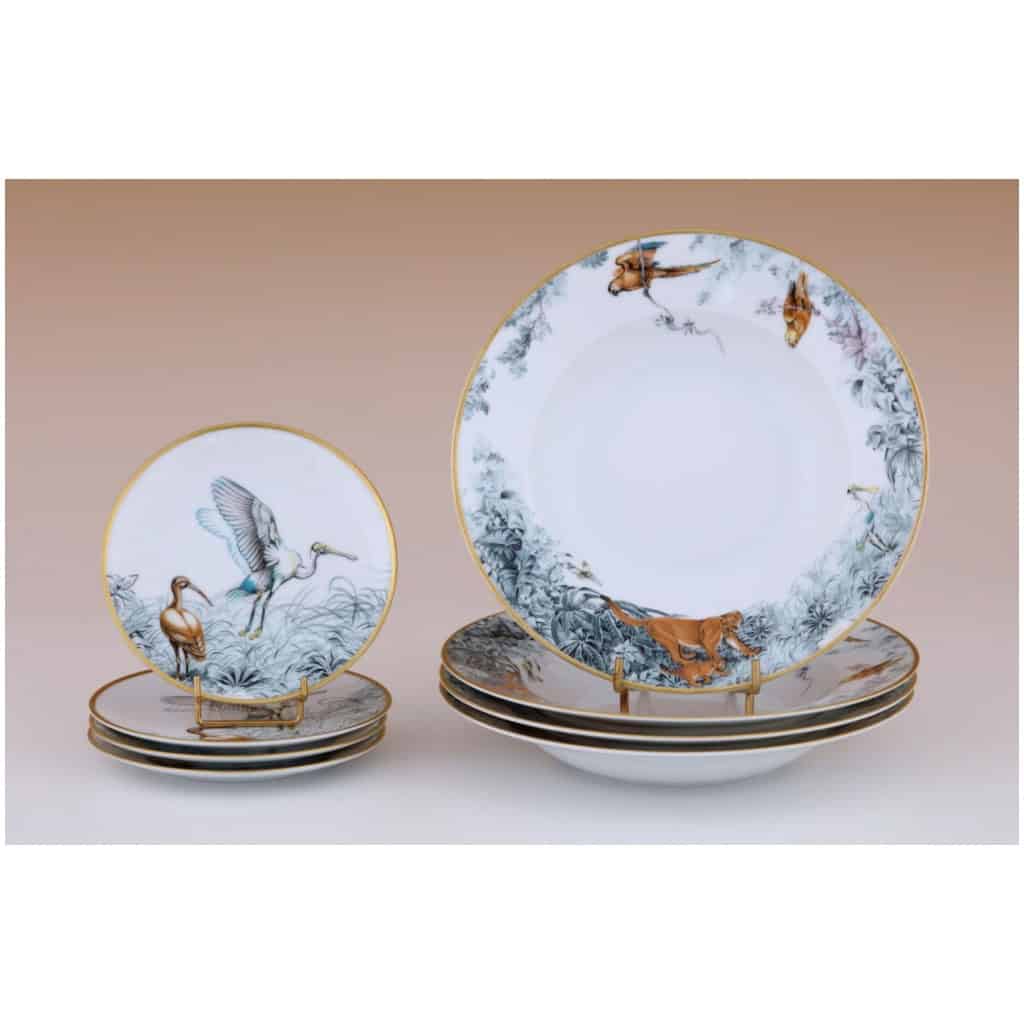 HERMES « Carnets d’Equateur » 8 assiettes 4