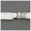 ORFÈVRE MERITE – ENSEMBLE DE 36 COUTEAUX EN NACRE ET ARGENT FIN XIXE 48