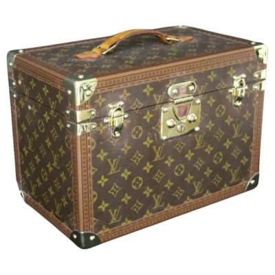 Vanity case Louis Vuitton en toile monogram