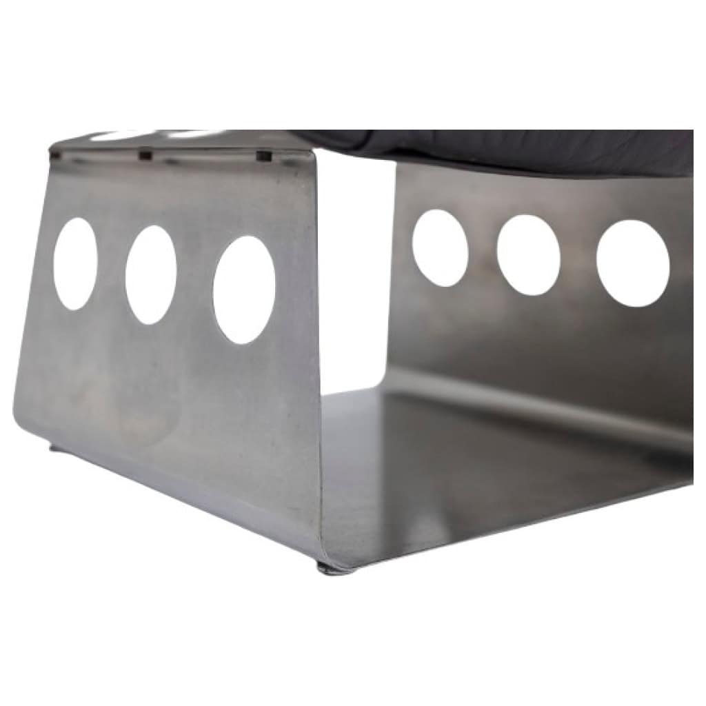 Metal and leather living room. 1970s LS57905650/5G 23