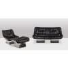 Metal and leather living room. 1970s LS57905650/5G 46