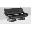 Metal and leather living room. 1970s LS57905650/5G 43