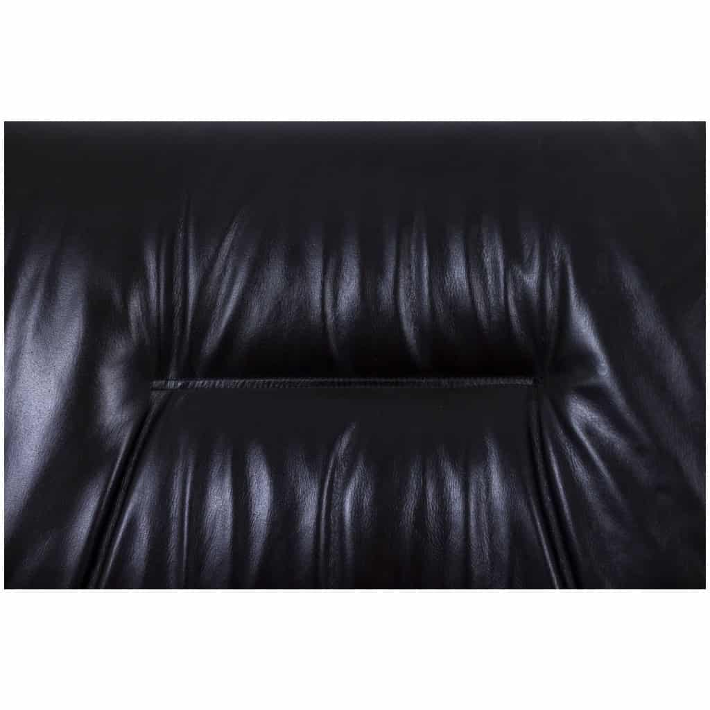 Metal and leather living room. 1970s LS57905650/5G 14