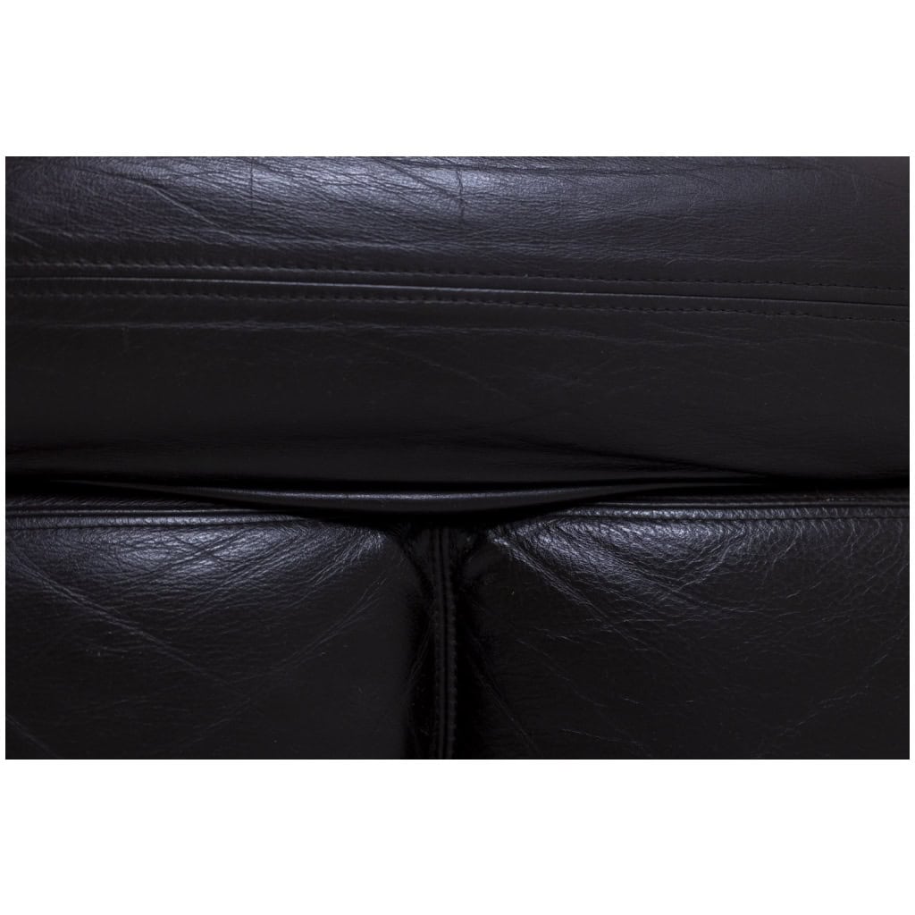 Metal and leather living room. 1970s LS57905650/5G 15