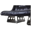 Metal and leather living room. 1970s LS57905650/5G 28